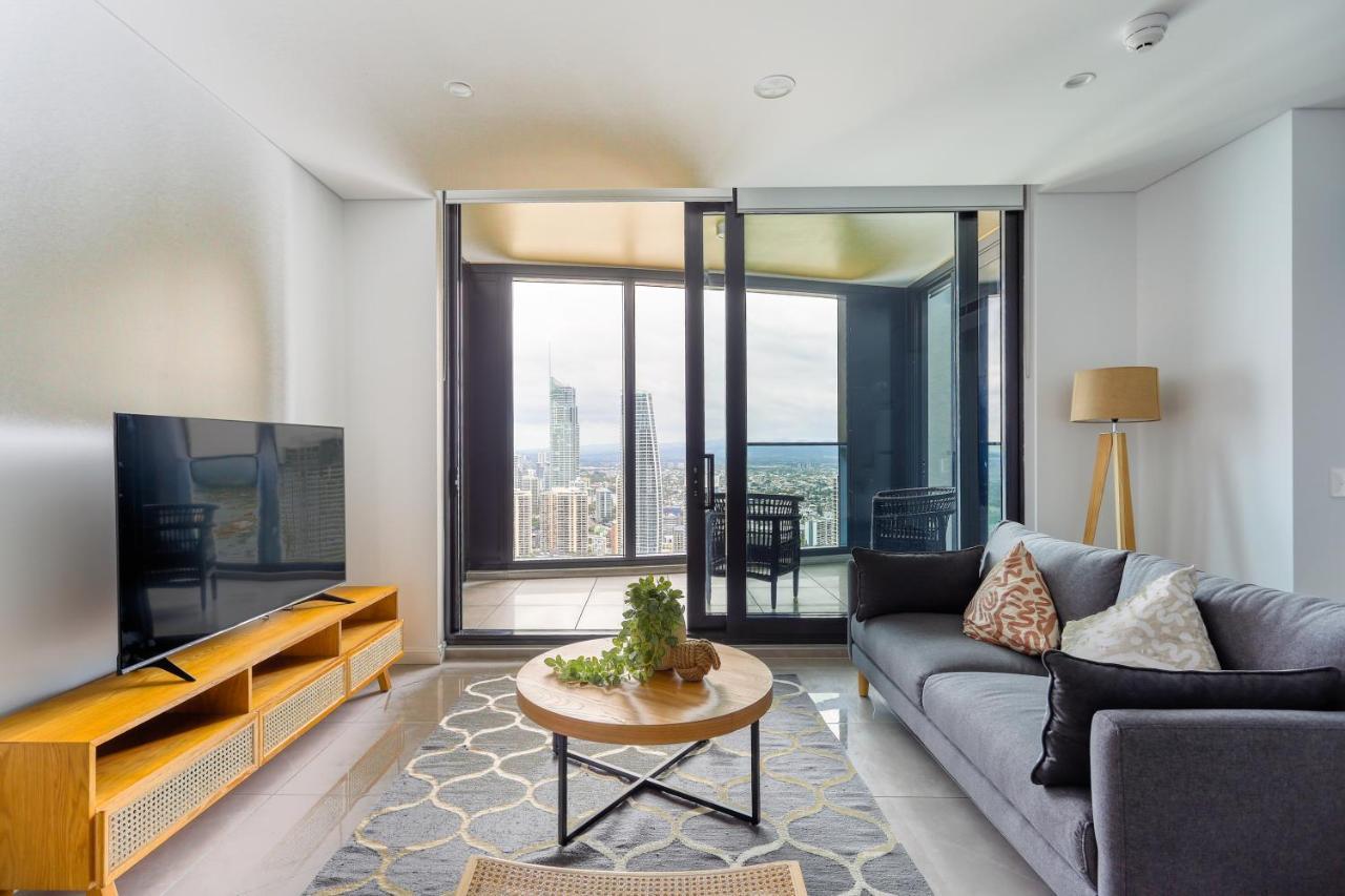 Sea View Beachfront Apartment In Surfers Gold Coast Eksteriør billede